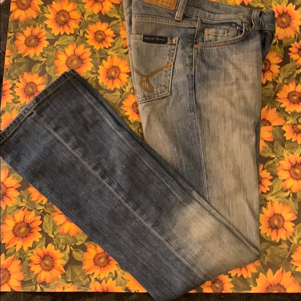 🔗EUC Uncharted Territory Flare Jeans sz 26🔗